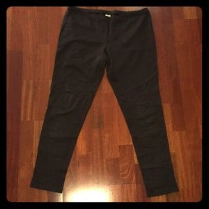 June & Daisy Brown Ankle length leggings Size L